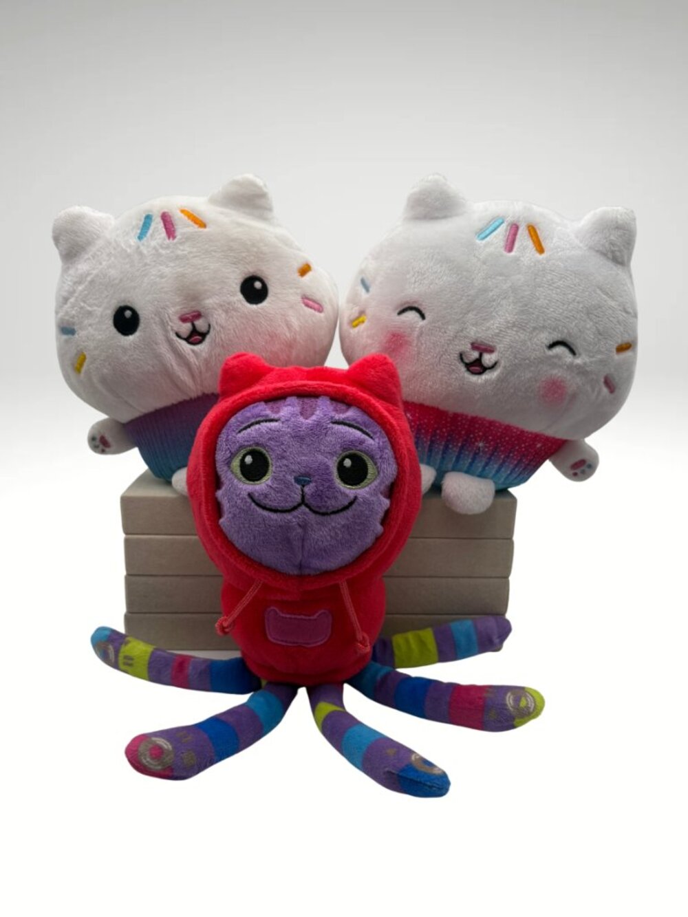 Netflix Dreamworks Gabby's Dollhouse Stuffie Collection (3 pcs) (SKU: 805TO)